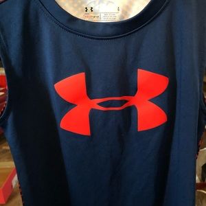 Boys UA sleeveless shirt